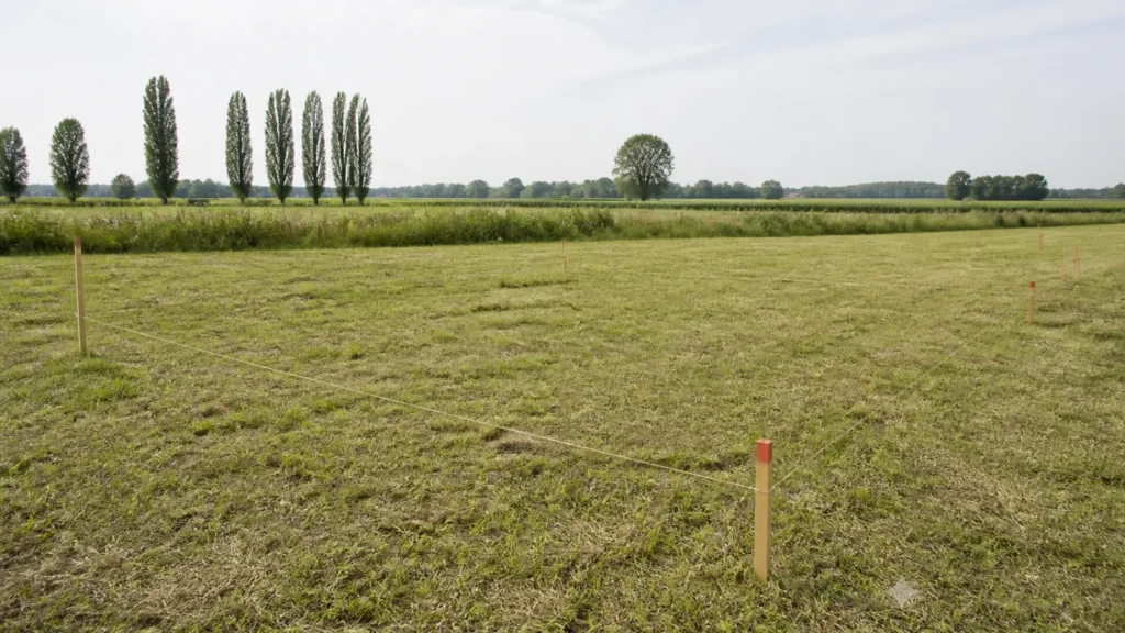 Architetto valuta un terreno edificabile per la progettazione di una casa a Mantova